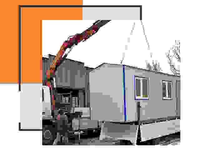 Перевозка бытовок в Озерске