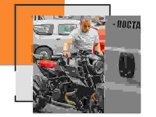 Перевозка мотоцикла по России - Услуги Перевозка-Озр